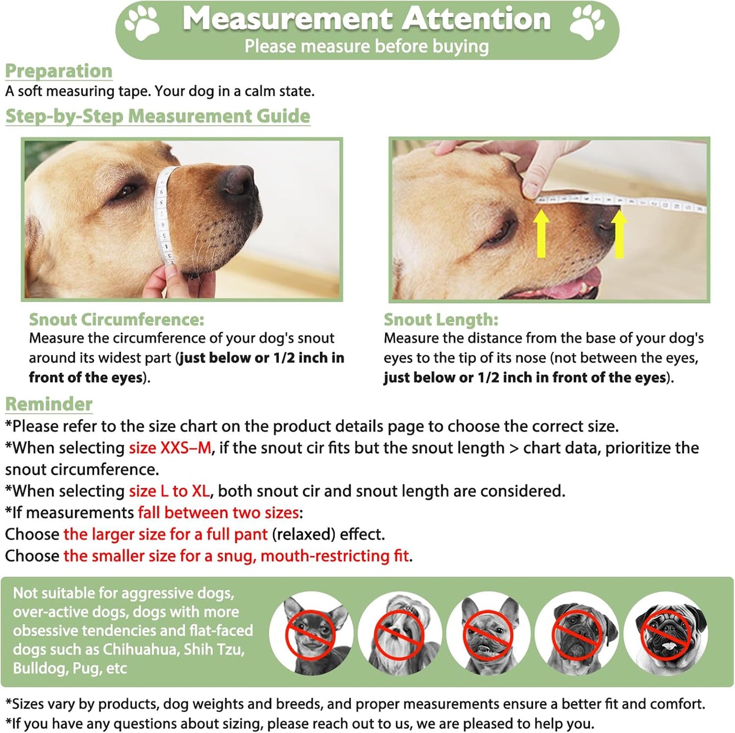 Mayerzon Dog Muzzle, Patented Soft Mesh Muzzle for Small Medium Large Dogs for Scavenging Biting Licking and Chewing, Allows to Pant and Drink (XS, Black)