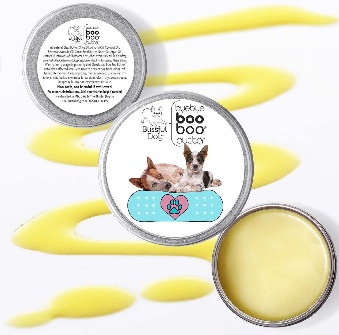 The Blissful Dog Australian Cattle Dog Boo Boo Butter, 16oz