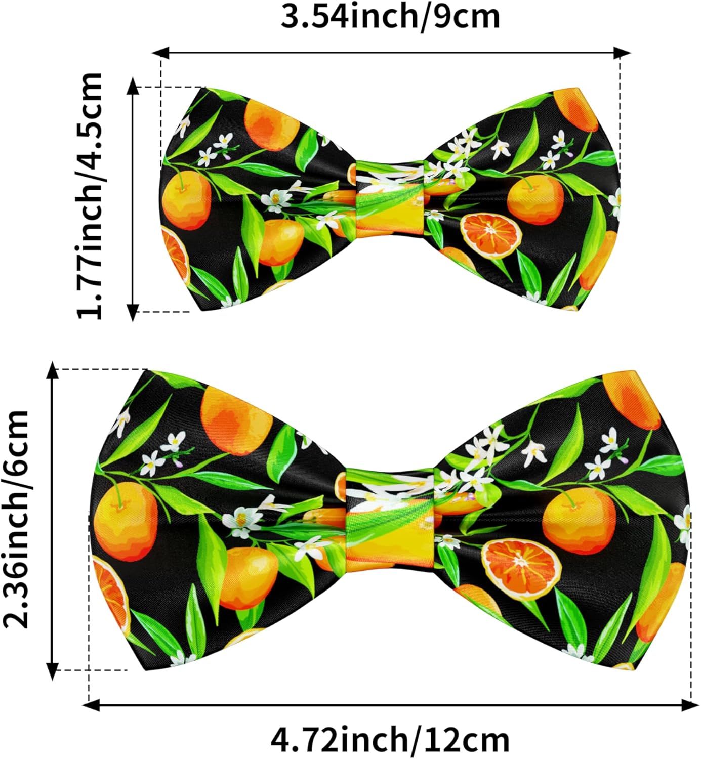 PET SHOW 10 Pack Fruit Small Dog Bow Ties Sliding Collar Attachments Puppy Cats Strawberry Bowties for Medium Dogs Avocado Bowknots Holiday Party Pet Grooming Accessories(Small)