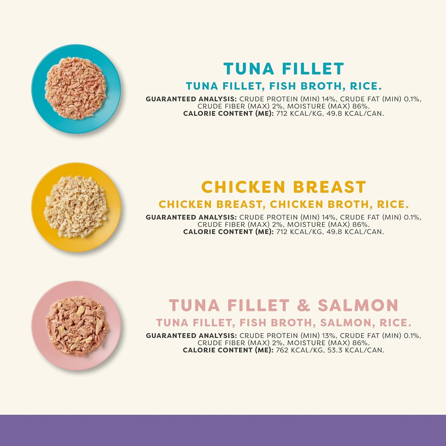 Applaws Natural Wet Canned Cat Food, Made with Limited and Natural Ingredients, Real Protein with No Artificial Additives, Variety Pack in Broth (16 x 2.47oz Cans)