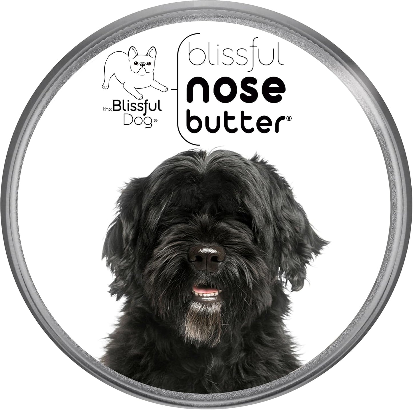 The Blissful Dog Portuguese Water Dog Unscented Nose Butter - Dog Nose Butter, 2 Ounce