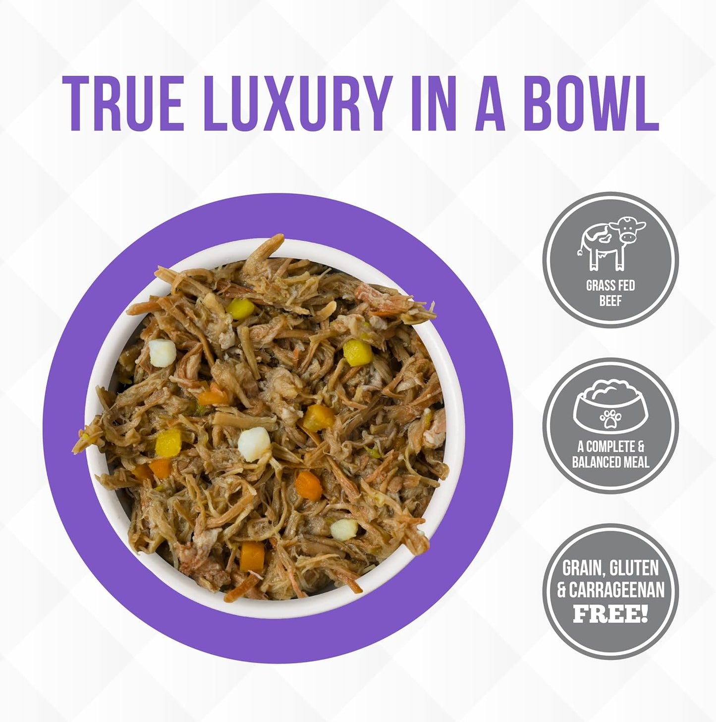 Weruva TruLuxe Cat Food, Steak Frites Dinner with Beef & Pumpkin in Gravy, 3oz Can (Pack of 24)