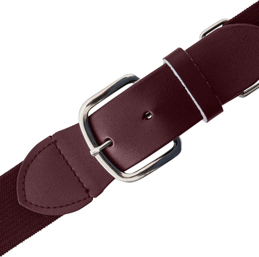 Champion Sports Baseball/Softball Uniform Belt, Comfort Stretch Fit Durable Syntex Tab - Youth & Adult Sizes, Multiple Colors