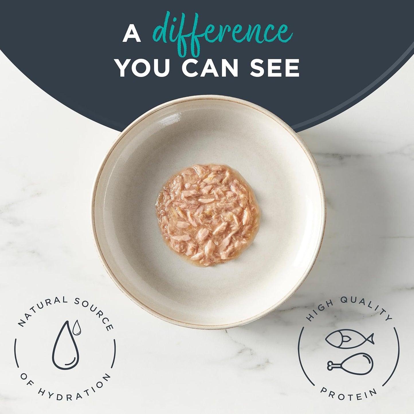 Reveal Natural Wet Cat Food, 24 Pack, Limited Ingredient, Grain Free Food for Cats, Tuna in Gravy, 2.47oz Cans