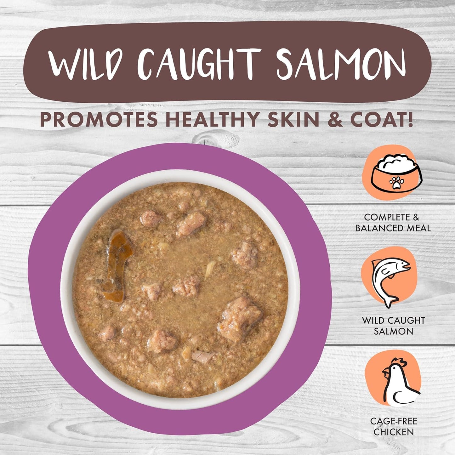 Weruva Classic Cat Stews!, Stewbacca with Chicken, Duck & Salmon in Gravy, 5.5oz Can (Pack of 8)