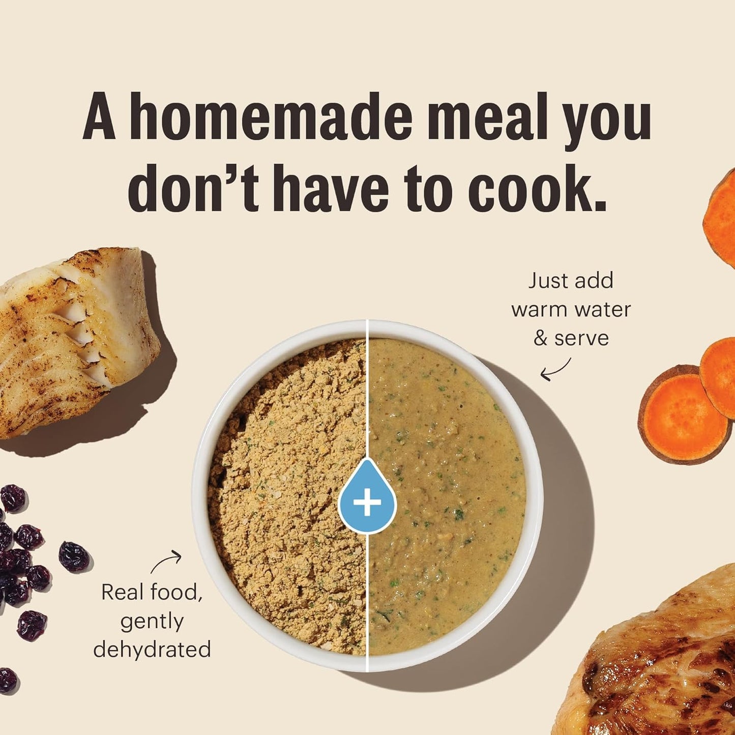 The Honest Kitchen Dehydrated Grain Free Chicken & Fish Cat Food, 2 lb Box