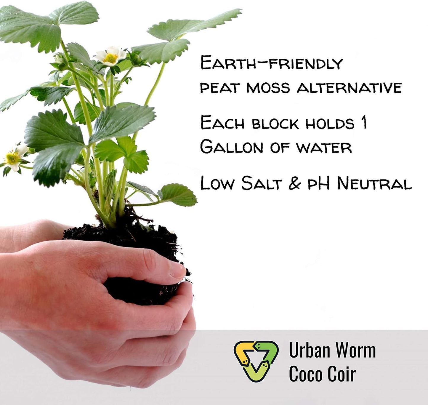 Urban Worm Coco Coir Soil Amendment and Bedding