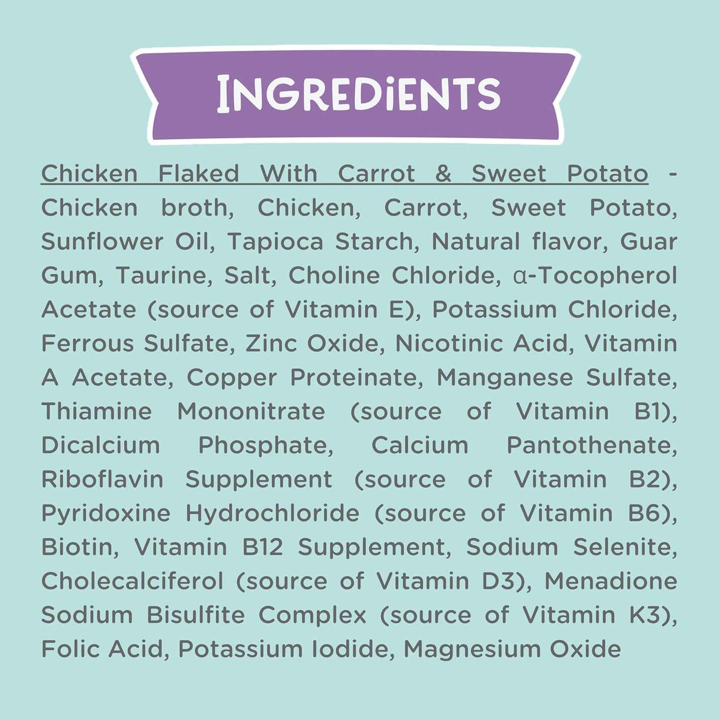 LOVE, NALA - Natural Adult Cat Wet Food - FLAKED Chicken with Carrot & Sweet Potato in Broth - Grain Free, Non-GMO, Lean Protein, Digestive Fiber Blend, Added Minerals & Vitamins - 12 Pack, 2.4 lbs.