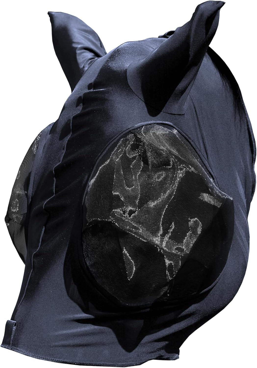 Equinavia Bug Out Fly Mask | Against Flies, Insects, UV Rays - Carbon Grey - Horse
