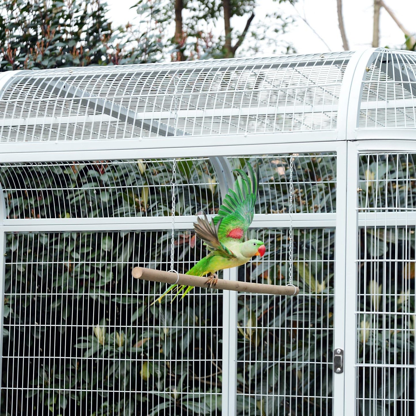 Parrot Cages for Large Birds Outdoor Extra Large Bird Cage with Bird Cage and Perch Suitable for Macaws Canaries Parrots Budgie Lovebirds