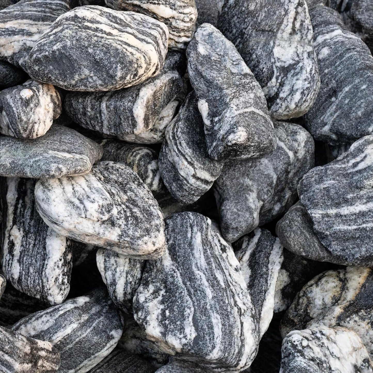 Natural Aquarium Stones Silver Seiryu Rock Mountain Stone for Aquariums and Terrariums Animal Feeding Box, Micro Landscape, Stone Landscape and Bonsai.(20lb 2-9inch 7-8Pcs)