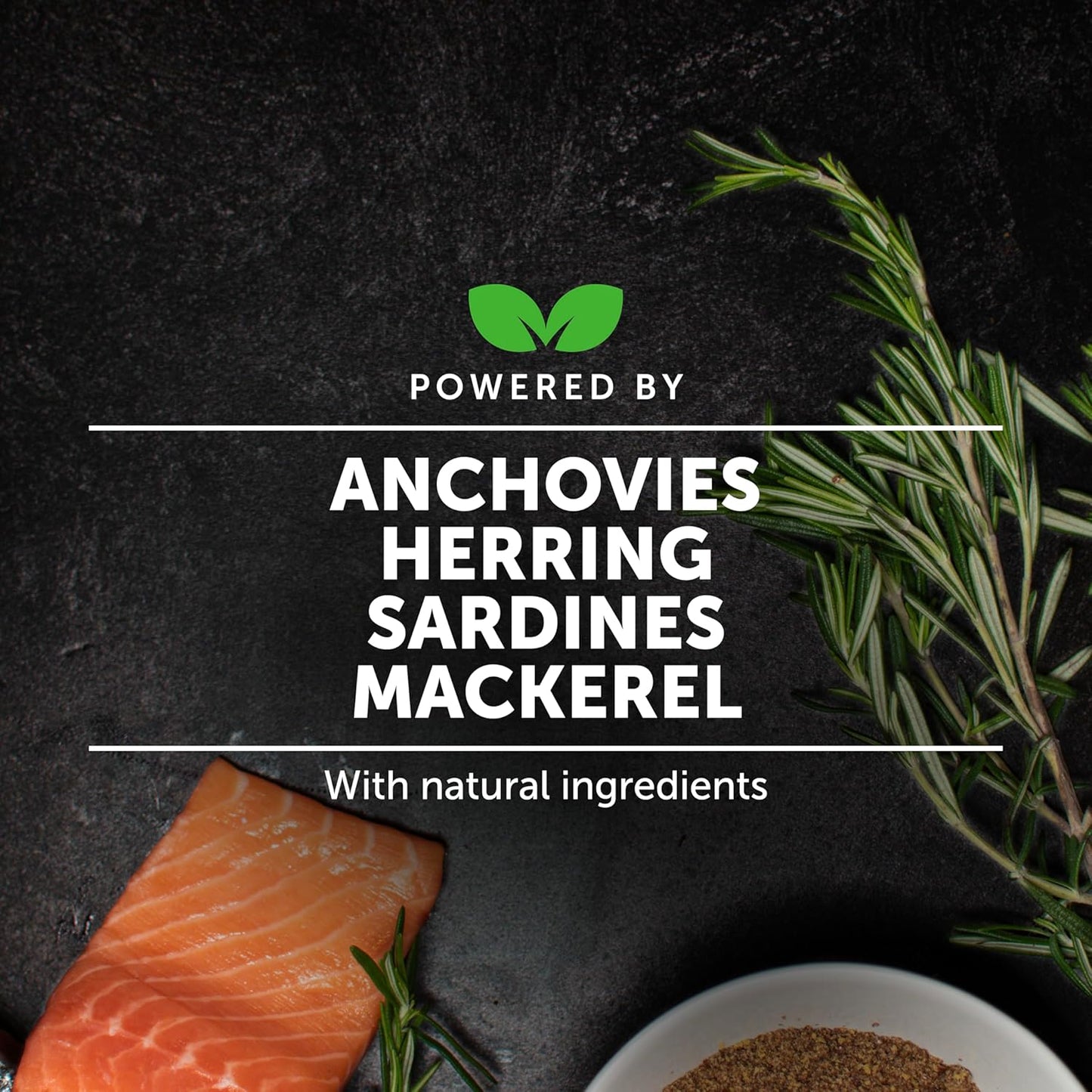 Omega 3 Fish Oil Supplement for Dogs & Cats (32oz), Wild Caught Omega 3 Fish Oil for Skin and Coat Health, Supports Shedding, Skin & Coat, Immunity, Joint, Brain & Heart, EPA + DHA