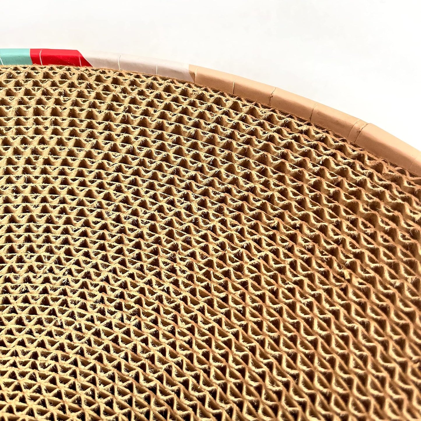 Cat Scratcher Lounge Bed - Lounge Couch for Indoor Cats Oval Shape 17"x13" Long Lasting Furniture